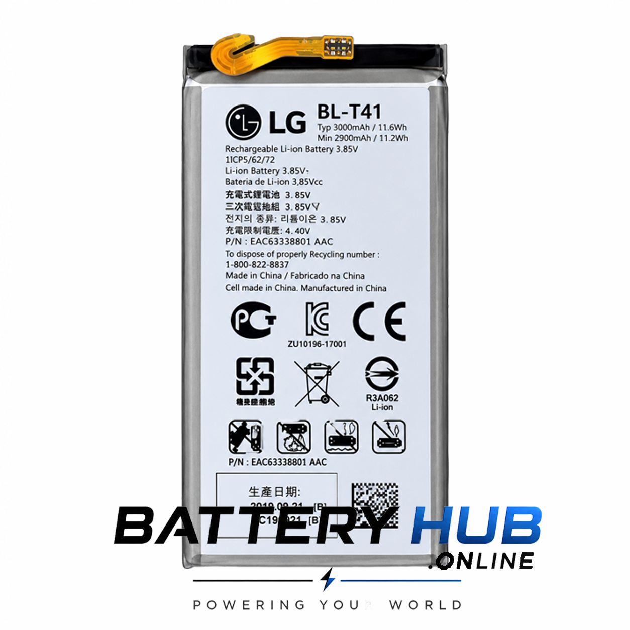 Original LG G8 ThinQ Battery BL-T41 3500mAh Replacement