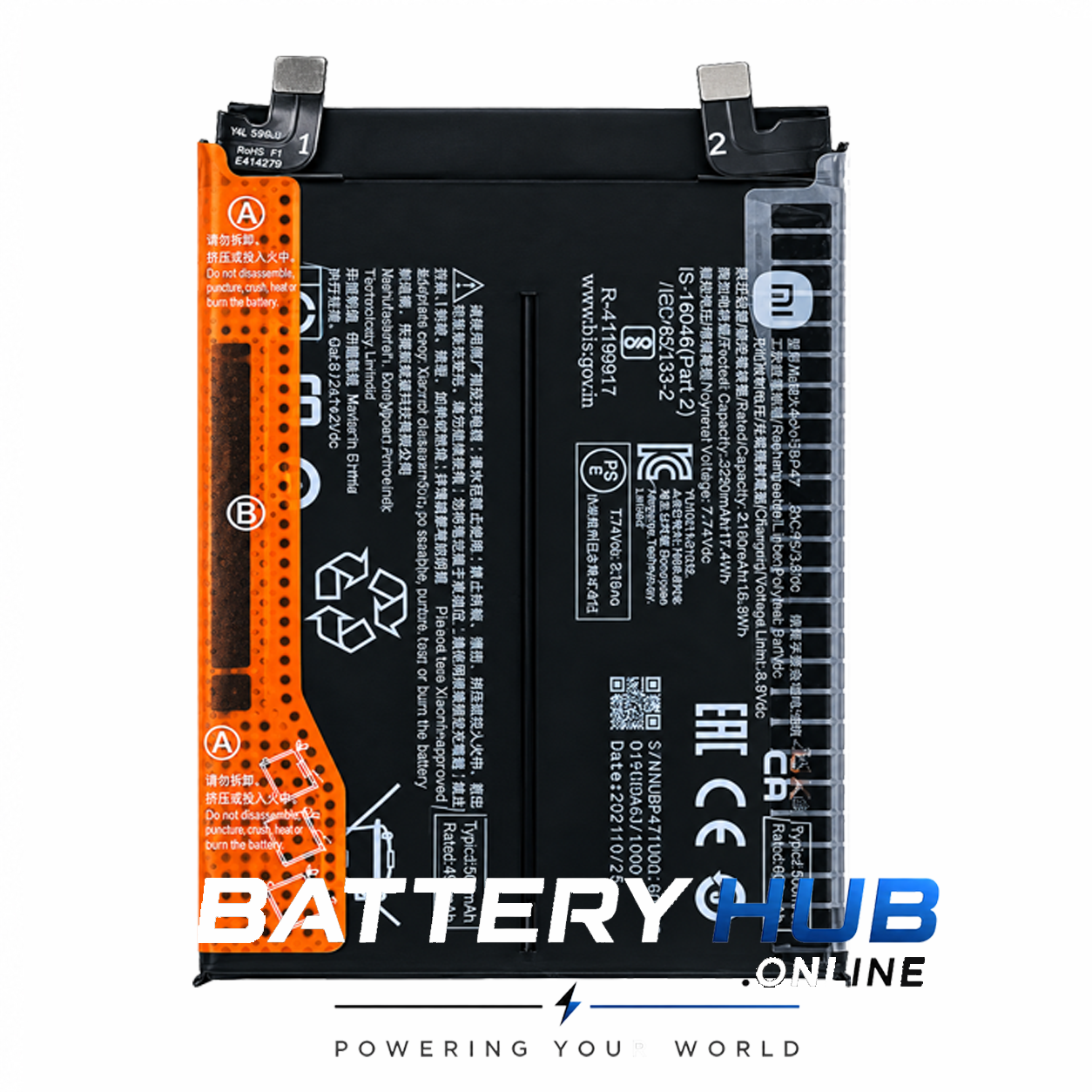Redmi Note 11 Pro Plus 5G Battery BP47 4500mAh