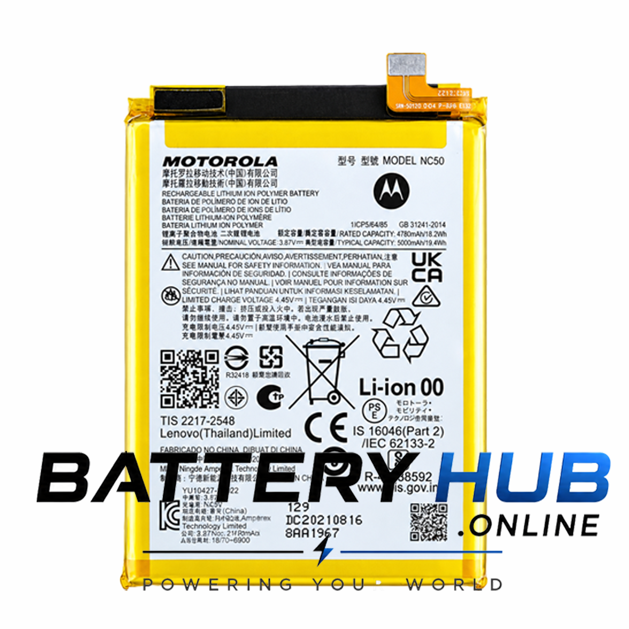 Original Motorola Moto G41 NC50 Battery 5000mAh