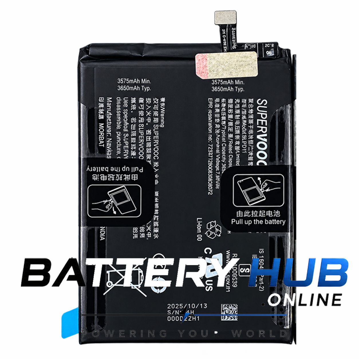 OnePlus 15 Battery BLPD11 7300mAh